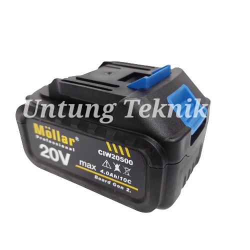 MOLLAR BATERAI 20V KAPASITAS 4.0 AH UNIVERSAL SOCKET MAKITA LXT