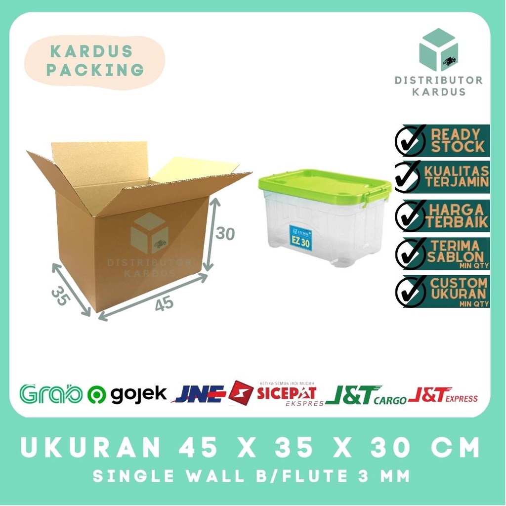 

KARDUS BOX JUMBO PINDAHAN BESAR 45x35x30 MURAH