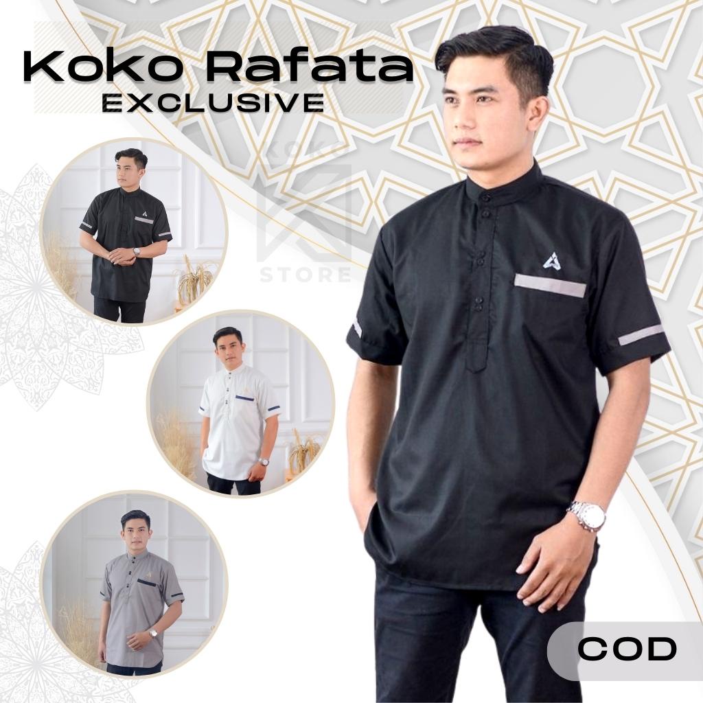 Baju Koko Pria Dewasa Baju Muslim Pria Dewasa Baju Muslim Modern Lengan Pendek Muslim Adem Murah Ter