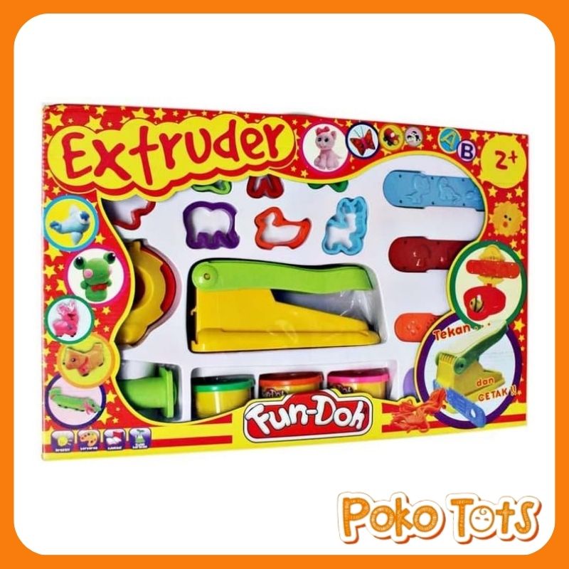 Fun-Doh Extruder Mainan Anak Play Doh Fun Doh