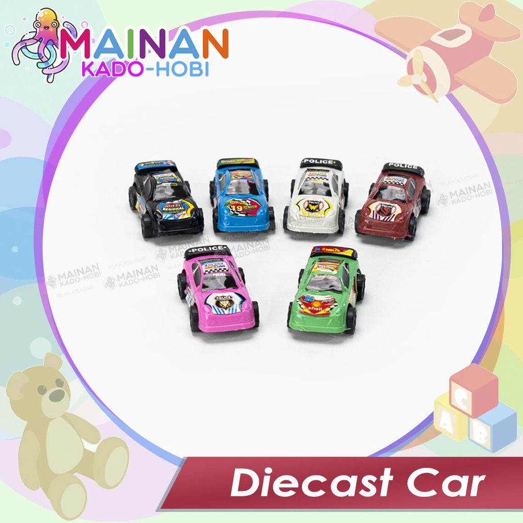 MAINAN KADO HOBI ANAK LAKI MINIATUR DIECAST CAR MOBIL