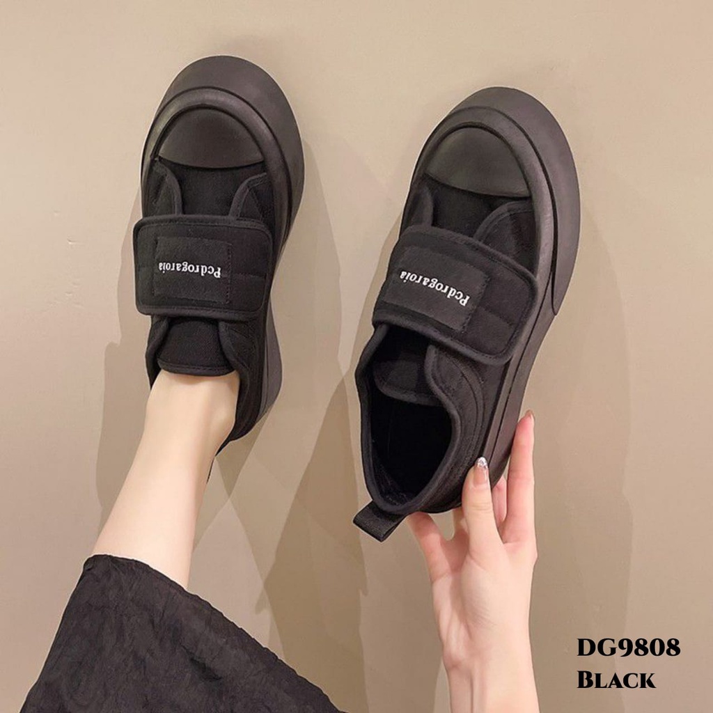 WYN SNEAKERS VELCRO COMFORTABLE CASUAL FASHION KOREA DG9808