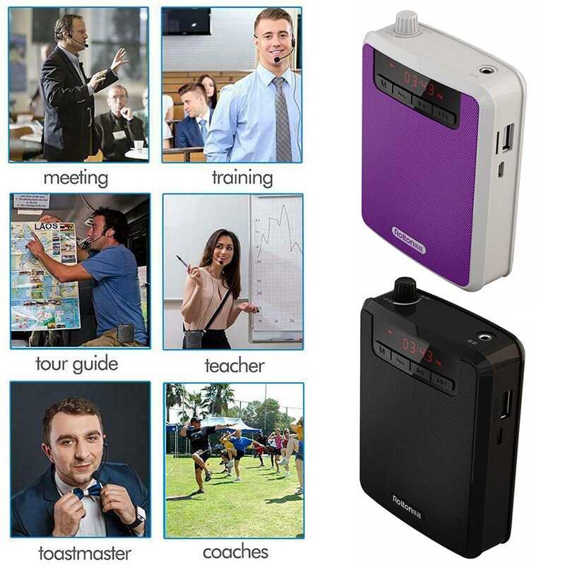 Megaphone Mikrofon Penguat Suara Tourguide Speaker Portable