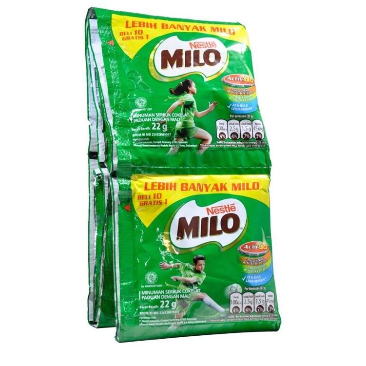 

Ekslusif disini Milo Activ Go Renceng 10X22gr ( isi 11 sachet )