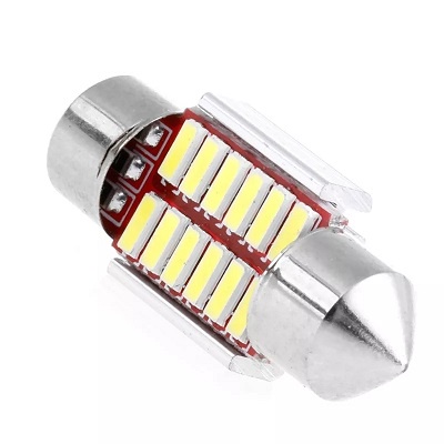 Lampu Led Plafon canbus interior Kabin Cabin Fastoon 12 led SDM 31 mm