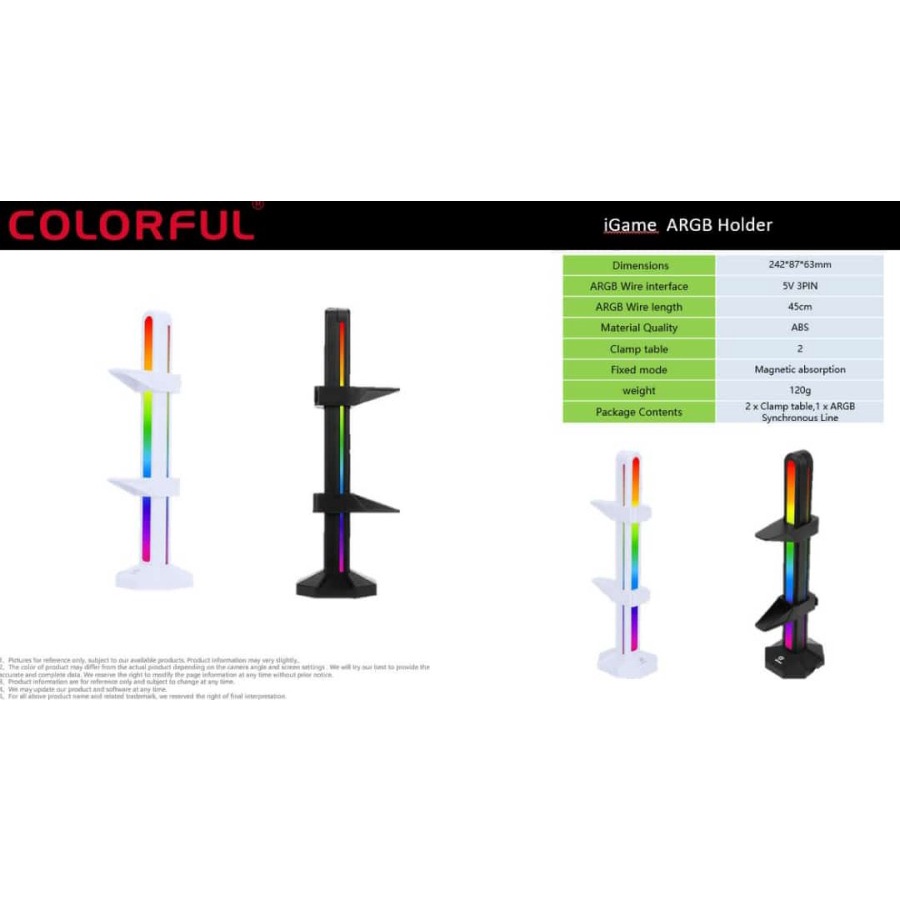 IGAME COLORFUL SUPPORT FRAME RGB ORIGINAL BRAKET HOLDER VGA