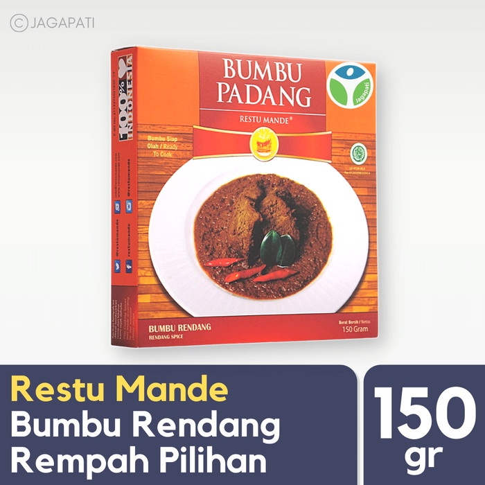 

Restu Mande - Bumbu Rendang - Bumbu Padang Instan - 150Gr 099