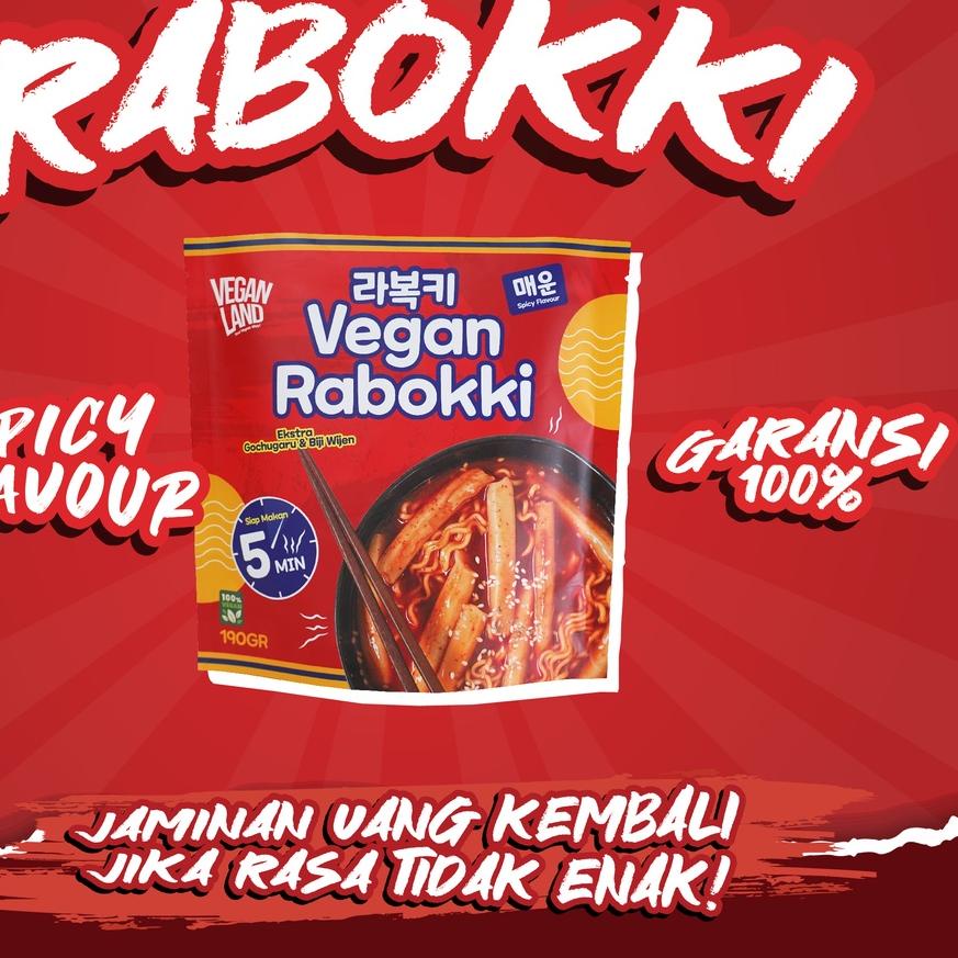 

➺ [VEGAN] RABOKKI ORIGINAL | RAMYEON TOPOKKI ORIGINAL | RAMYEON & KUE BERAS - VEGAN LAND ♥