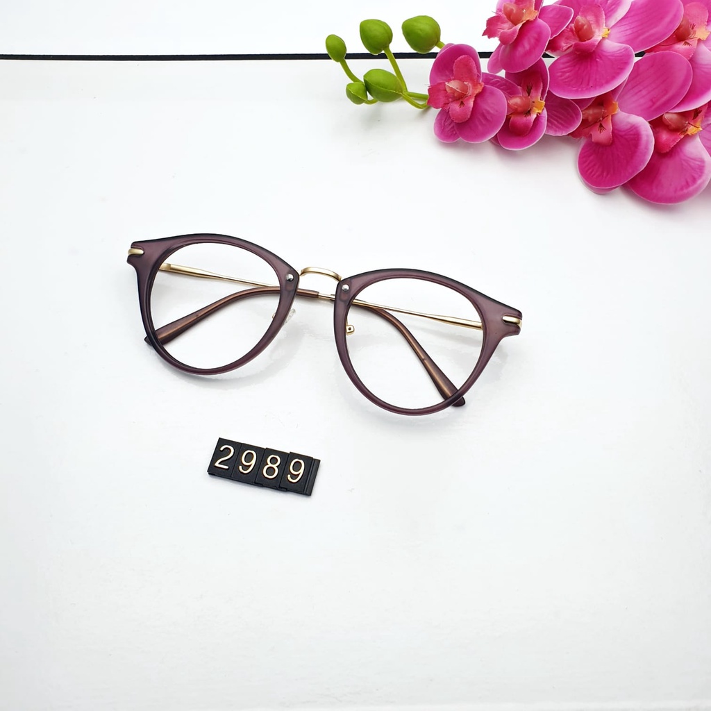 FRAME KACAMATA/KACAMATA FASHION TYPE 2989// KACAMATA FASHION CEWEK//