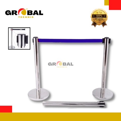 

Tiang Pembatas Antrian Stainless Star Seller