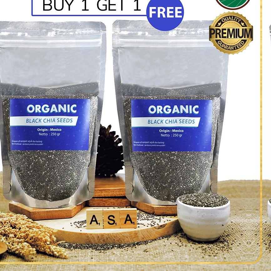 

✾ Organic Chia Seed Mexico 250gr Buy 1 Get 1 ✻