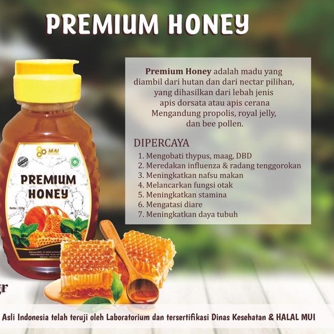 

❄ MAI Premium Honey / Premium - Apis Dorsata - Hutan Asli / Asli Indonesia MAI ❉