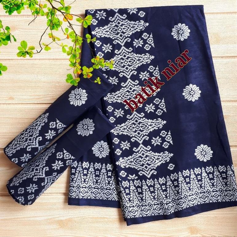 HARGA SPESIAL kain batik prada gold dan silver niar songket palembang