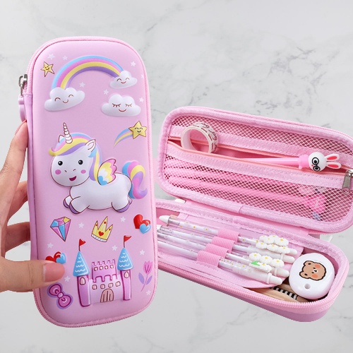 

Kotak Pensil Tempat Pensil Anak Impor Motif Lucu 3D Hardcase