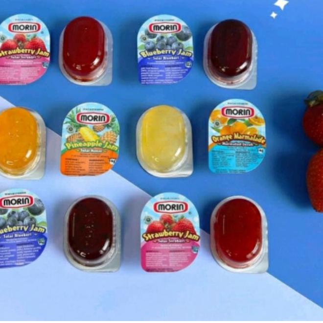 

♦ Selai MORIN Portion 14gr pack (1 pack isi 48 pics ) ➶