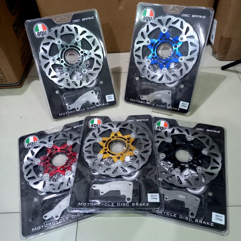 Piringan Cakram Discbrake Floating VARIO BEAT SCOOPY Matic 220mm Vario 125 Vario 150 160 Beat Street Fi Blade Supra X125fi Jupiter Z MX Fiz R model psm tdr vnd