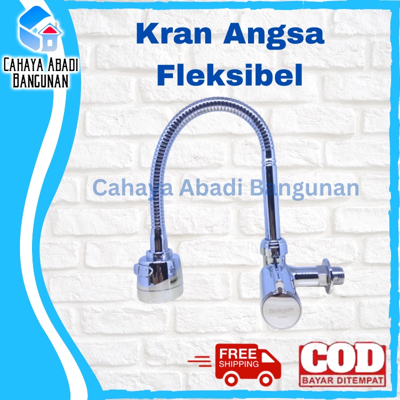 Kran Keran Air Cuci Piring Angsa Fleksibel