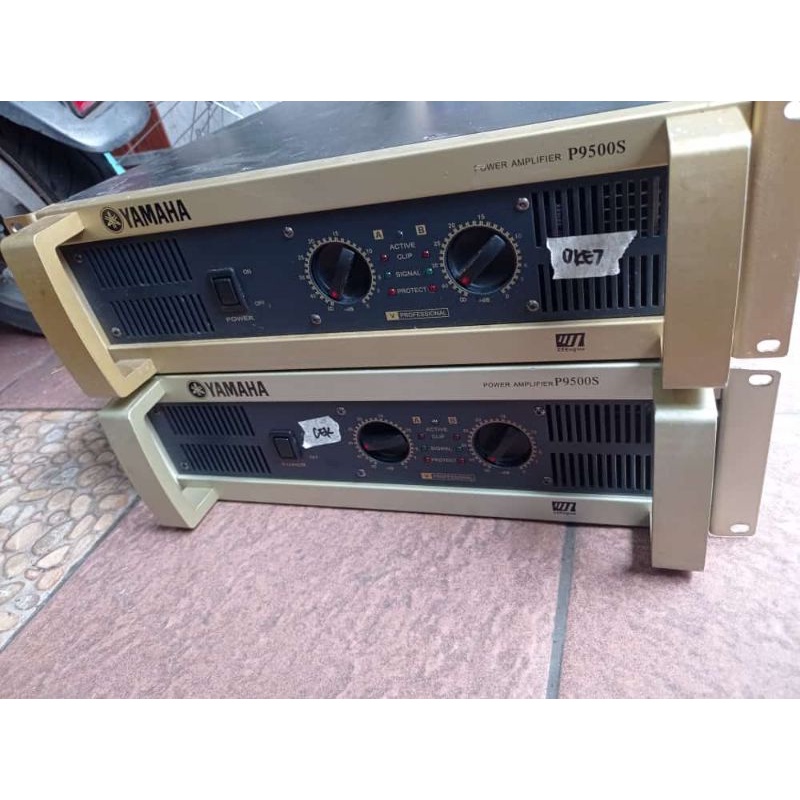 Power amplifier YAMAHA P9500S P 9500 S ori second bekas