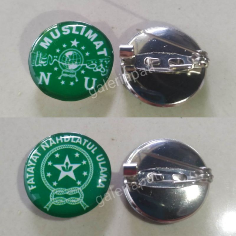Pin 2 cm Logo MUSLIMAT FATAYAT