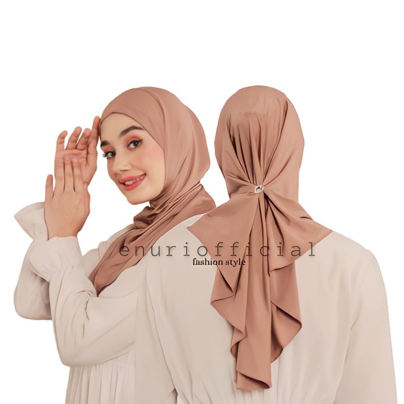 HIJAB INNER NINJA KANCING 2in1 JERSEY