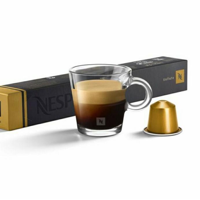 

♦ Volluto Nespresso Kapsul Kopi Coffee Capsules Intensitas Level 4 ♗