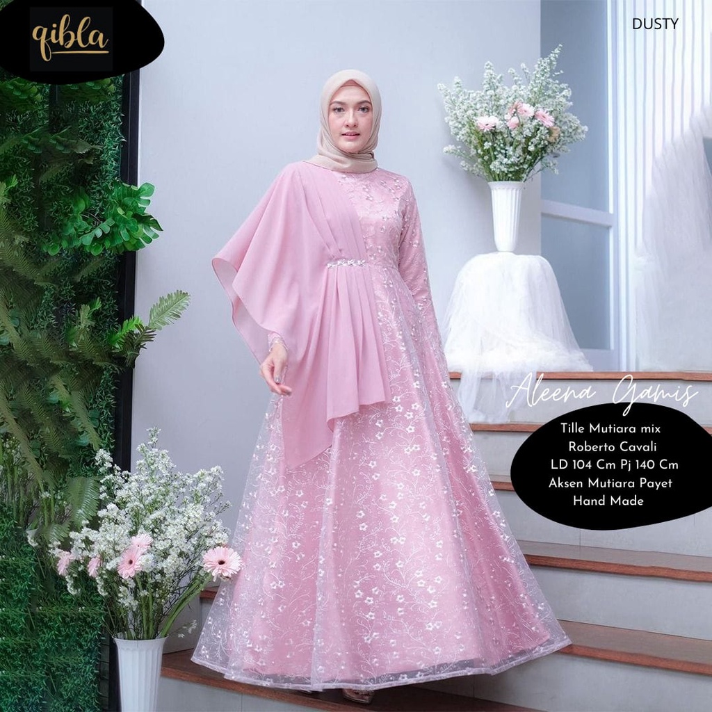 Aleena Dress Muslimah Gamis Kondangan Terbaru Gamis Pesta Cantik Gamis Brukat Remaja Aleena Dress Selendang Gamis Lebaran Anak Perempuan Gamis Kondangan Cantik Dress Muslim Terbaru Gamis Remaja Muslimah Seragam Pernikahan Outfit Bridesmaid Terabru