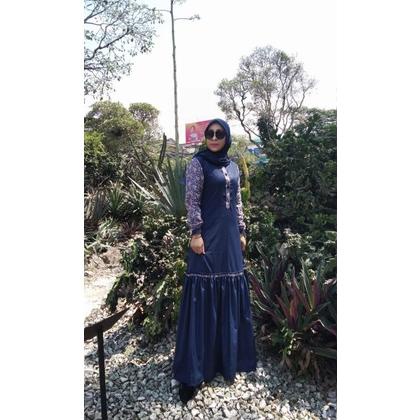 Terbaru Roris Fasion AINUN 1 | Warna Baru | Gamis model terbaru untuk remaja dan dewasa + Free maske