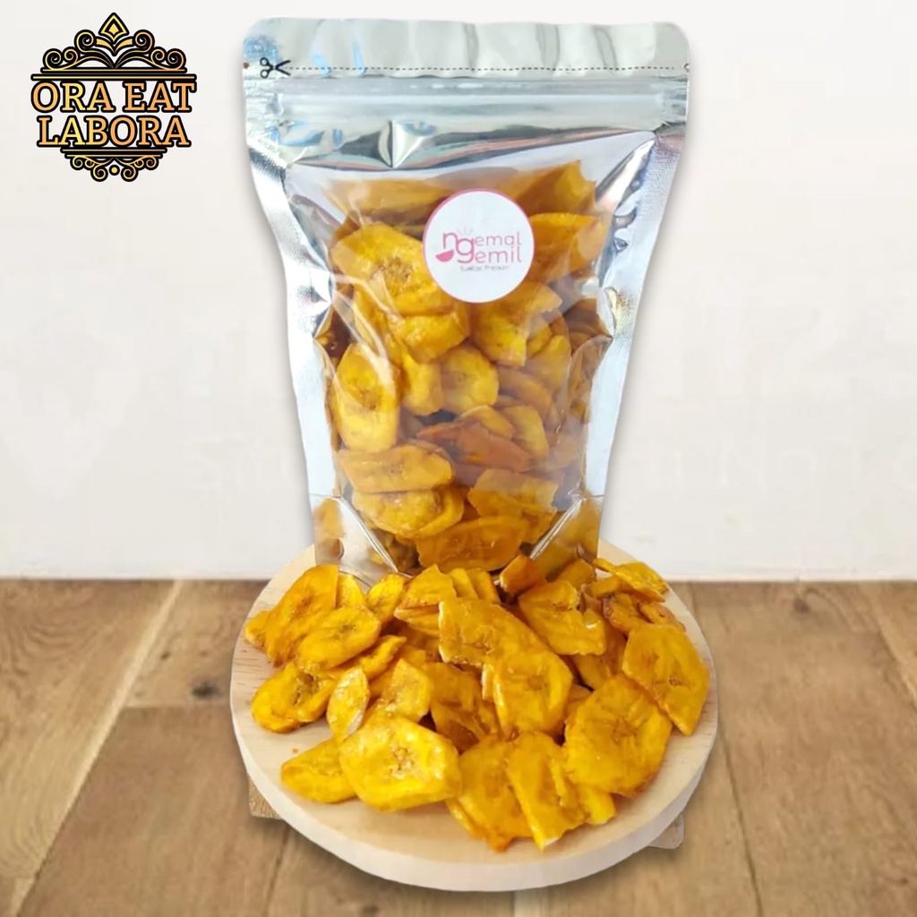 

Snack Keripik Pisang Manis Kripik Pisang Karamel Homemade Kualitas Premium - Ora Eat Labora