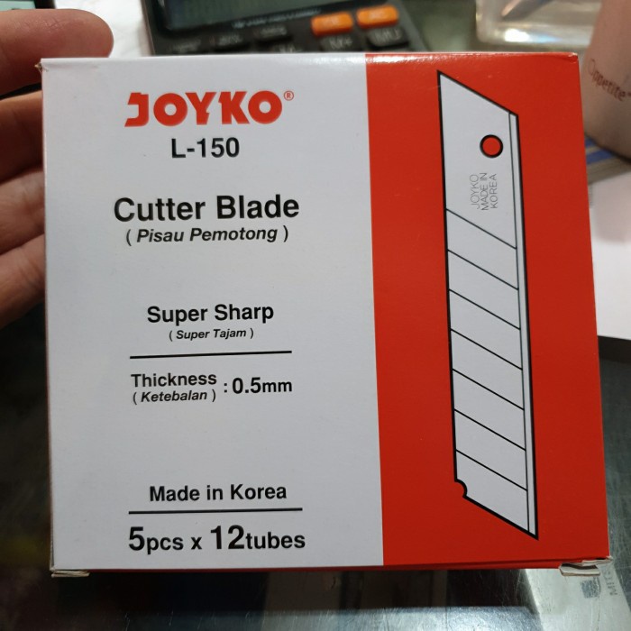 

Cutter Isi Cutter Joyko L-150 Besar