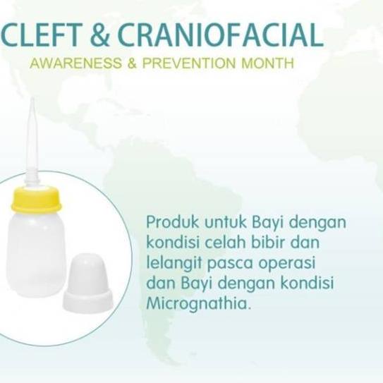 ☺ Botol Bibir Sumbing Pigeon Botol Pipet Bibir Sumbing Pigeon dot panjang bayi ♣