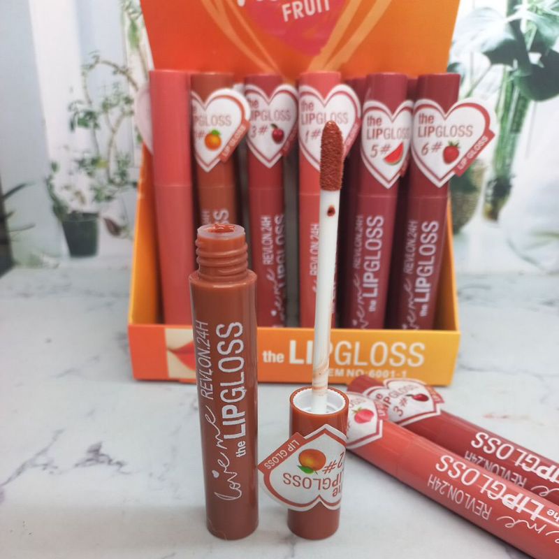 LIP GLOSS REVLON LOVE ME 24 H dikirim warna random