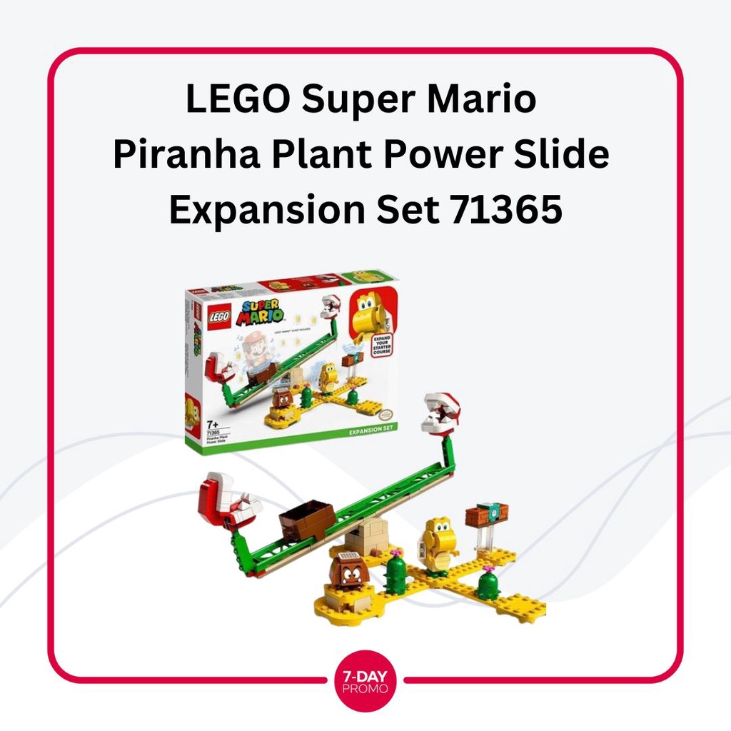 LEGO Super Mario Piranha Plant Power Slide Expansion Set 71365