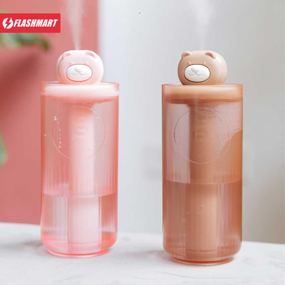 Flashmart Xiaomi Air Humidifier Stick Aromatherapy Oil Diffuser Cute Bear 100ml - 335