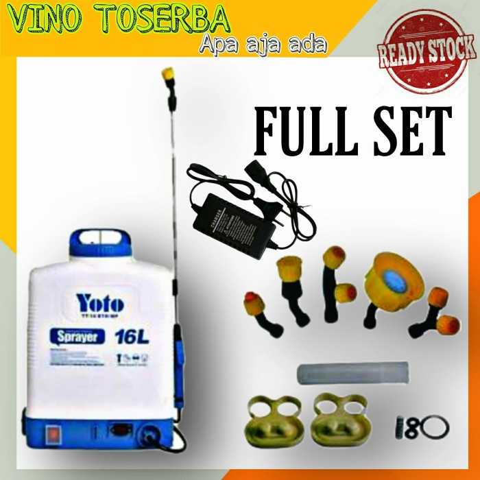 SPRAYER HAMA ELEKTRIK YOTO 16 LITER