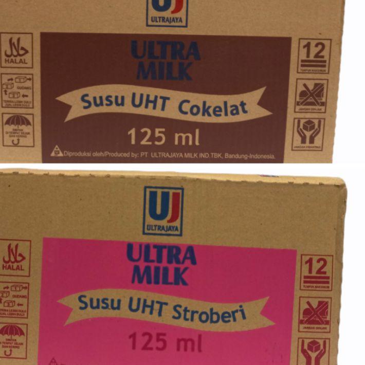 

✵ Ultra Milk UHT 125ml X 40pcs pengiriman dg kargo max 2dus/resi ➱