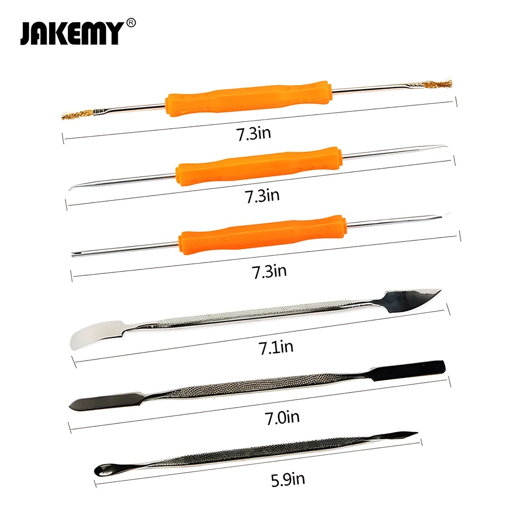 Jakemy Soldering kits Lengkap Obeng Flux Timah Sedot Timah lengkap JM-P04