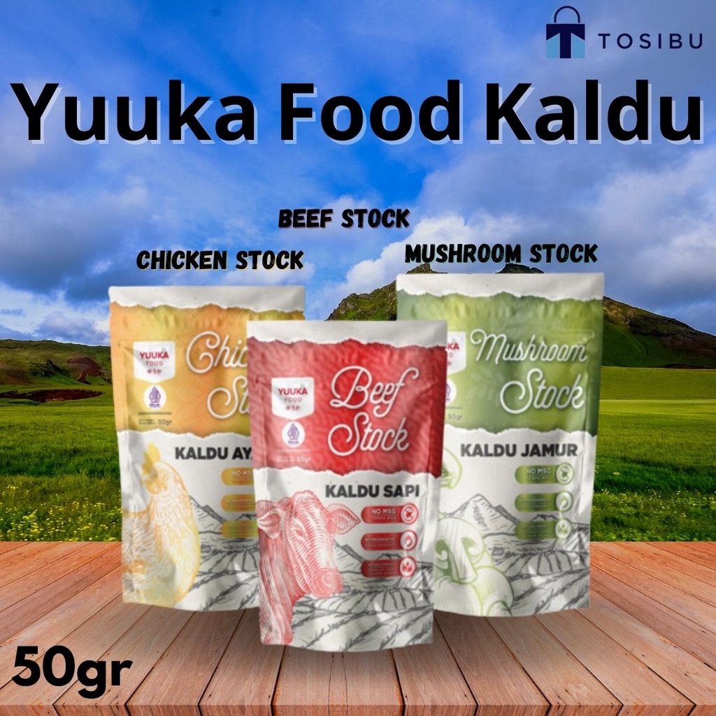 

Yuuka Food Kaldu Asli MPASI No MSG 50gr Kaldu Bubuk Alami Kaldu Sehat
