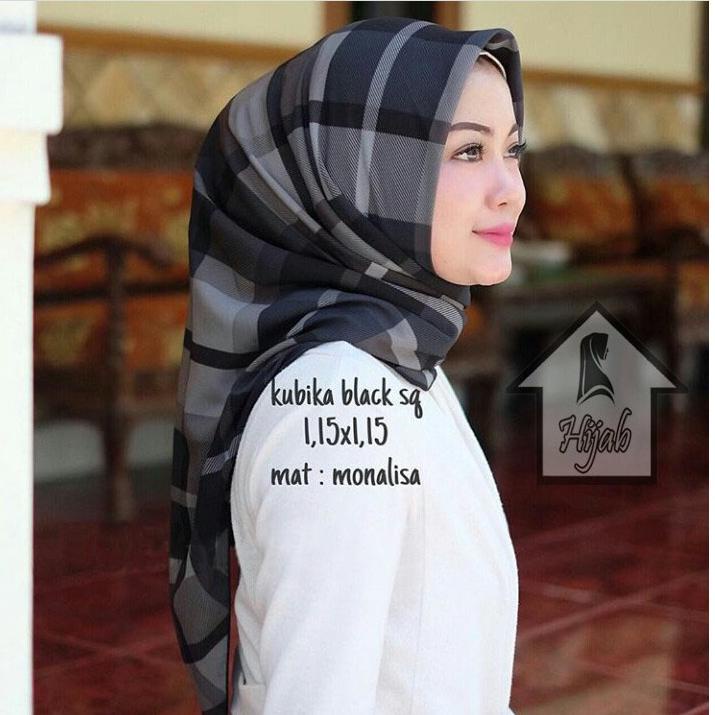PRODUK KEREN V98 Kerudung Segitiga Instan Motif Monalisa Jilbab Instan Segi Tiga Wolfis Hijab Motif 