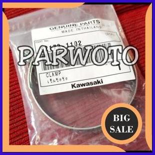tools n parts Clamp Klem Besar Ikat Karet Duct Karbu Karburator Box Filter Ninja 150 RR Ori - Origin