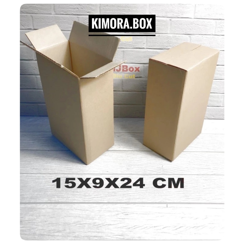 

Kardus karton uk. 15x9x24 cm Kotak Box ST untuk packing Souvenir -dll