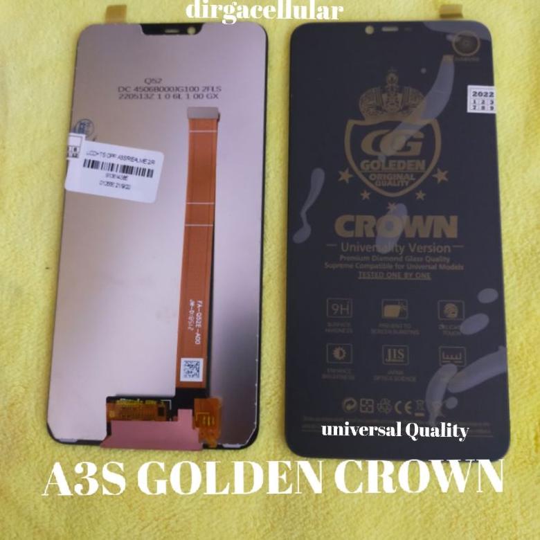 LCD OPPO A3S ORG UNIVERSAL/GOLDEN CROWN.. cph 1803/1853