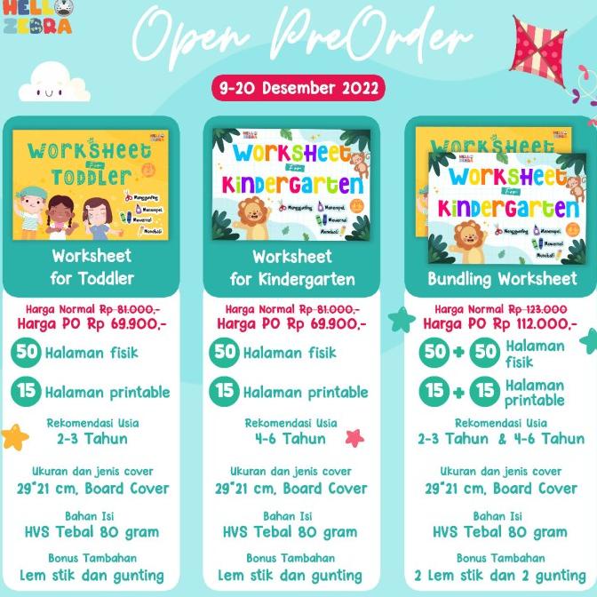 

Worksheet For Toddler And Kindergarten