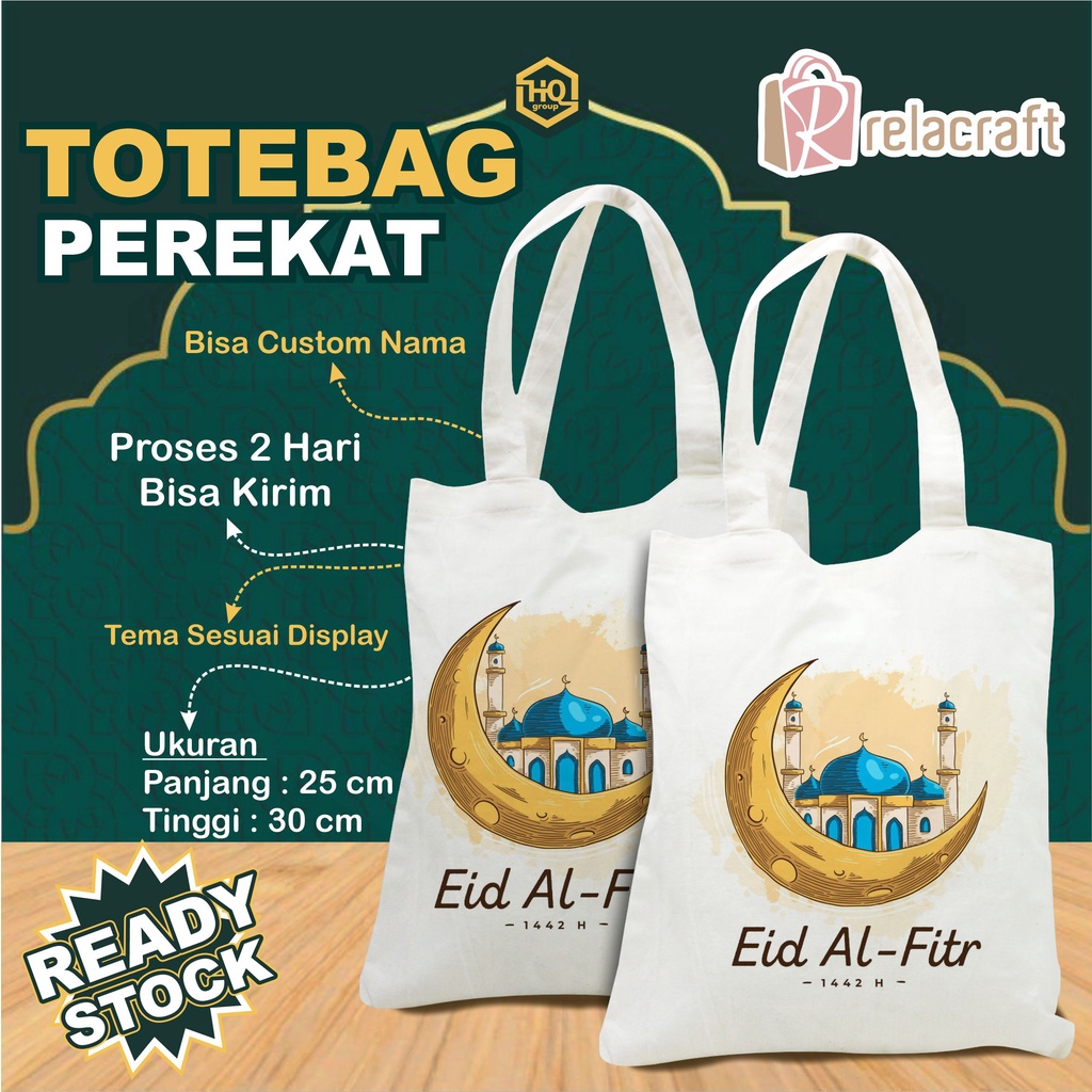 READY STOK/TAS LEBARAN/ TAS RAMADHAN/TOTEBAG 25X30/BLACU PEREKAT/TALI BLACU/TAS SERUT BLACU/TAS ULANG TAHUN/SOUVENIR TAS/HAMPERS/TAS BLACU/TAS CUSTOM/TAS SOUVENIR/SOUVENIR MURAH/TOTEBAG ULANG TAHUN/RELLA CRAFT