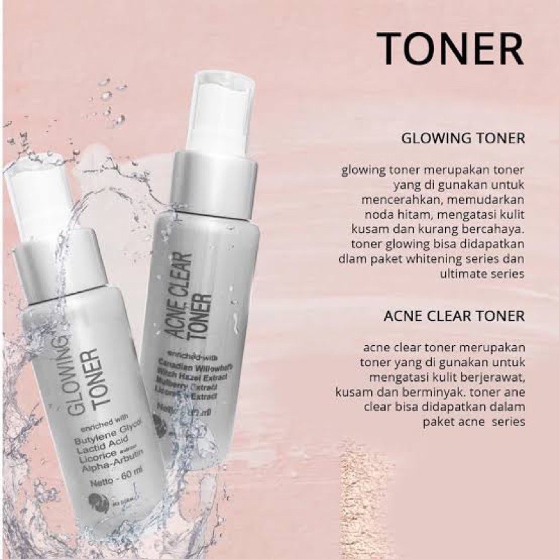 Ms glow Acne Toner glowing toner 60 ml