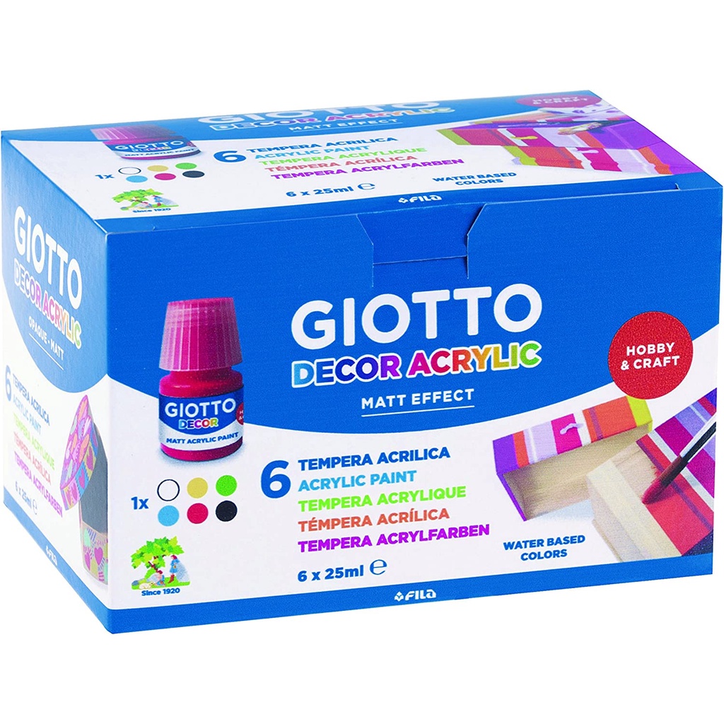 

GIOTTO ACRYLIC DECOR jual satuan per botol 25ml