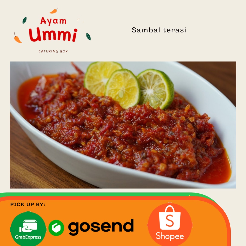 

Sambal merah pedas manis ready to eat