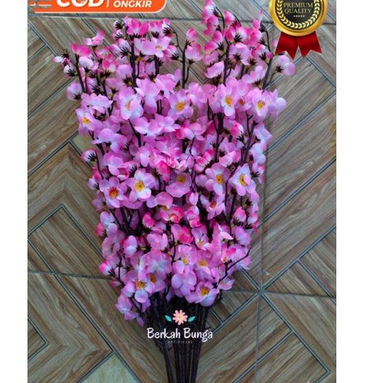 ➦ Bunga Sakura Artificial lusinan/Bunga Sakura Hias/Sakura Dekorasi/Bunga Hiasan Rumah/Bunga Sakura 