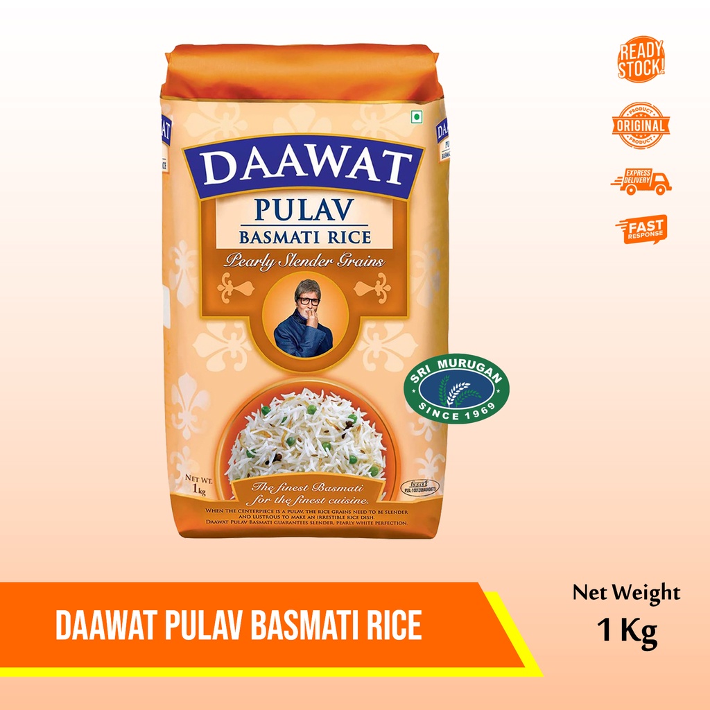 

DAAWAT PULAV BASMATI RICE 1Kg