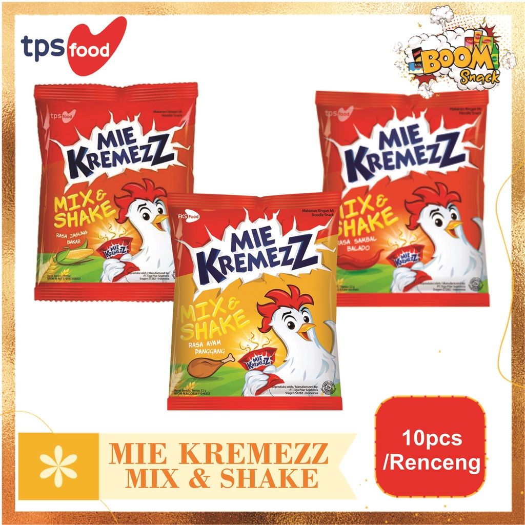 RCG - Mie Kremezz Mix &amp; Shake 16 gram isi 10pcs