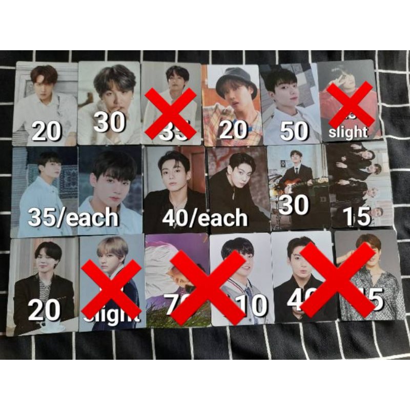 OFFICIAL MPC MINI PHOTOCARD BTS